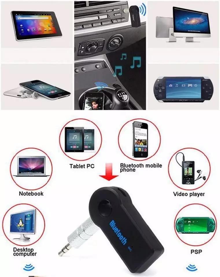 Adaptador Bluetooth Para El Carro Auto Conector Inalambrico