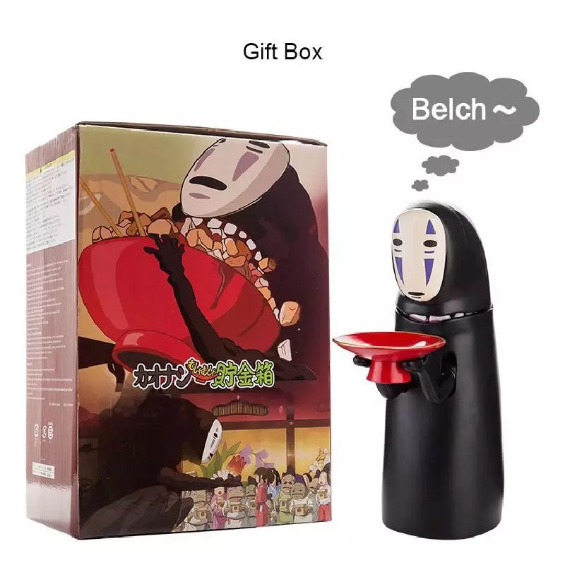 Figuras de acción Hucha de juguete Kaonashi sin cara, hucha electrónic –  Mychinashopstore