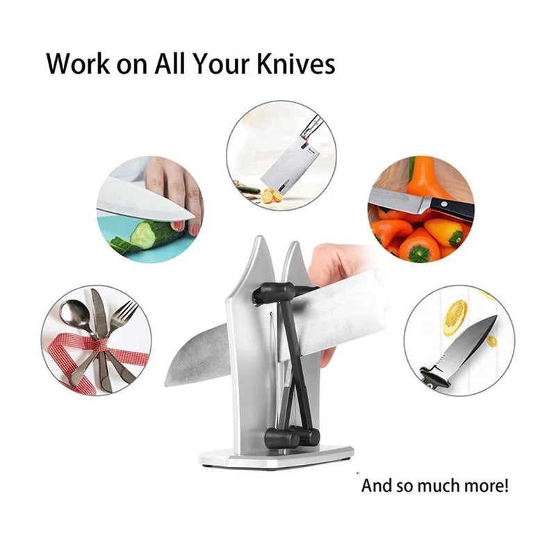 Afiladores de cuchillos con asiento, afilador profesional, máquina